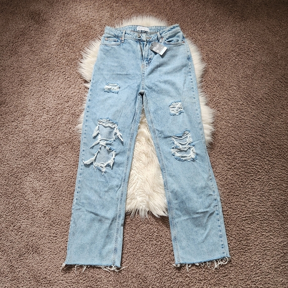 Primark Denim - Light Blue Distressed Jeans